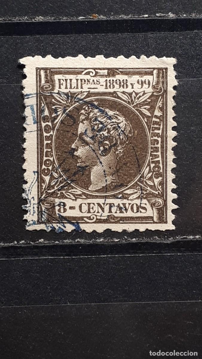 Sellos: FILIPINAS. A&Ntilde;O 1898. &deg;. EDIFIL 142. Bien CENTRADO.