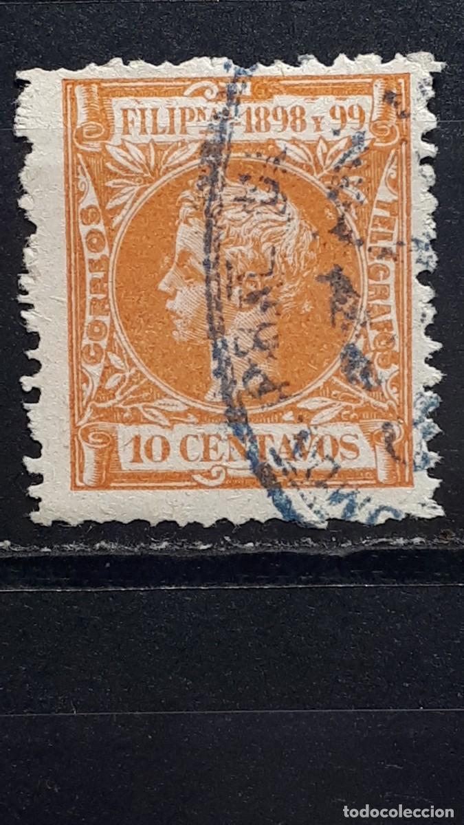 Sellos: FILIPINAS. A&Ntilde;O 1898. &deg;. EDIFIL 143. Bien CENTRADO.
