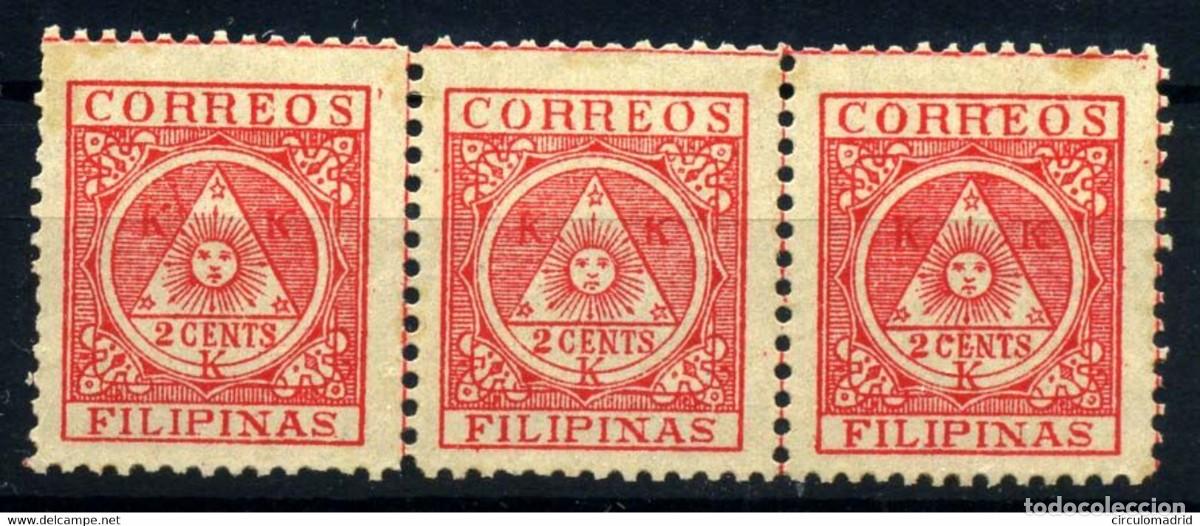 Sellos: Filipinas n&ordm; 4 A&ntilde;o 1898/99