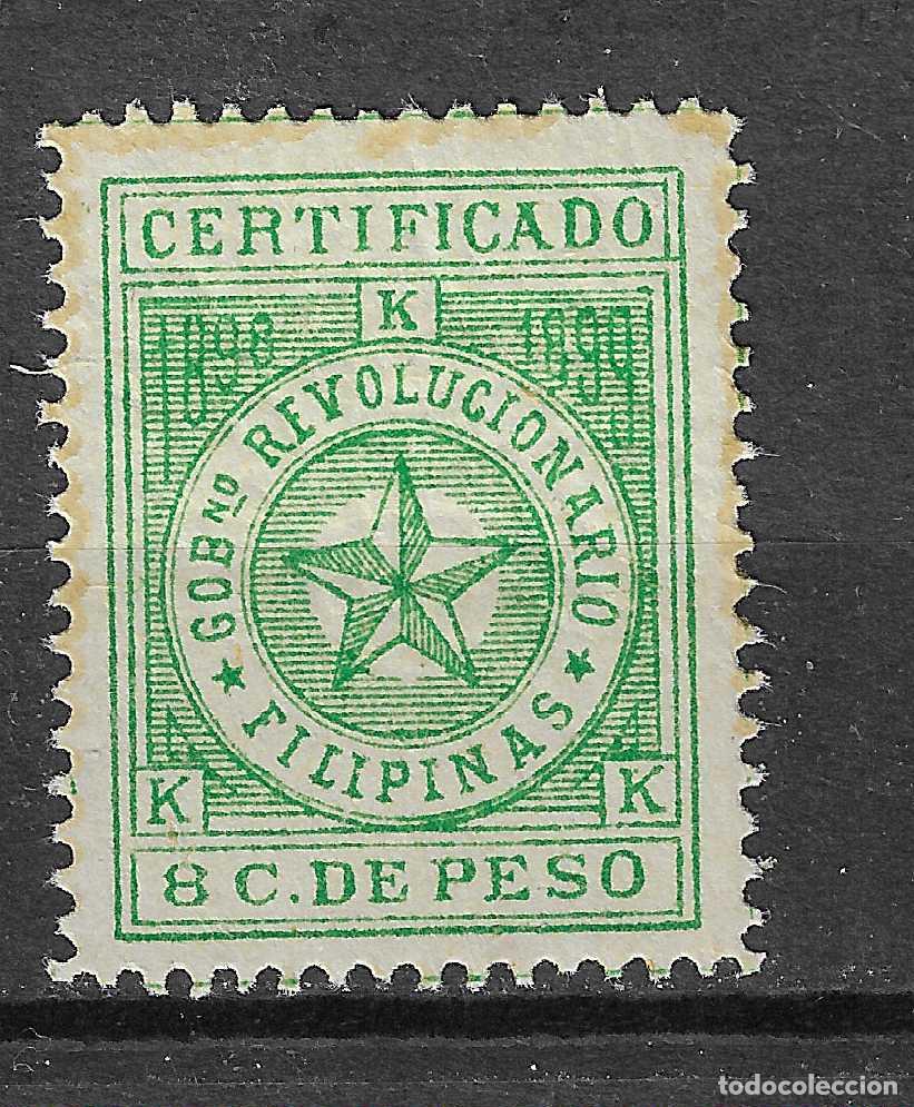 Sellos: FILIPINAS CORREO REVOLUCIONARIO