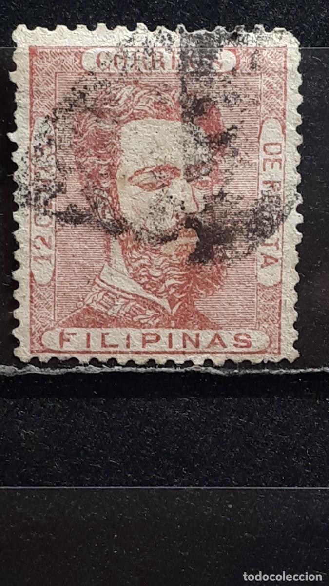 Sellos: FILIPINAS. A&Ntilde;O 1872. &deg;. EDIFIL 25