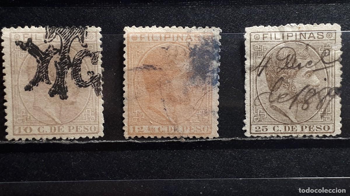 Sellos: FILIPINAS. A&Ntilde;O 1880-3. &deg;. EDIFIL 63/4