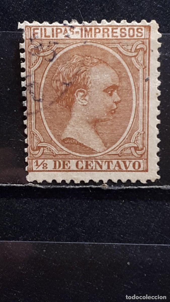 Sellos: FILIPINAS. A&Ntilde;O 1894. &deg;. EDIFIL 108