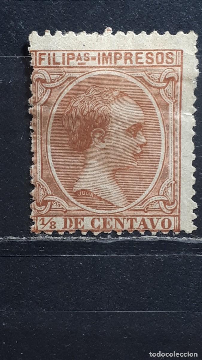 Sellos: FILIPINAS. A&Ntilde;O 1894. *. EDIFIL 108