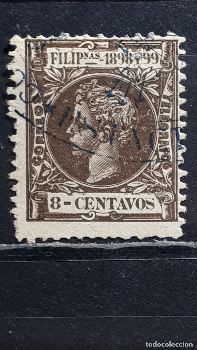 Sellos: FILIPINAS. A&Ntilde;O 1898. &deg;. EDIFIL 142. Bien CENTRADO.