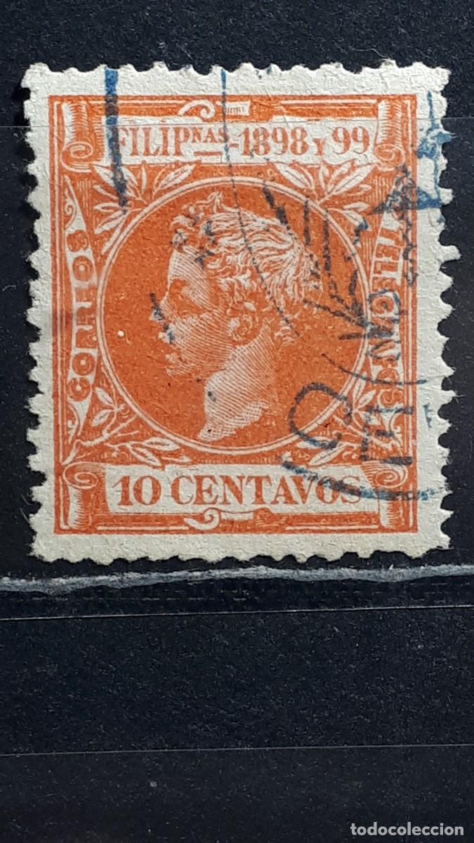 Sellos: FILIPINAS. A&Ntilde;O 1898. &deg;. EDIFIL 143. Bien CENTRADO.