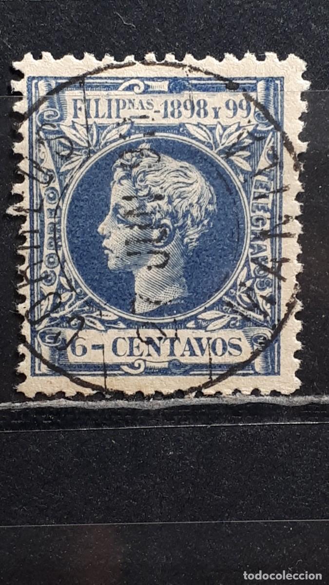 Sellos: FILIPINAS. A&Ntilde;O 1898. &deg;. EDIFIL 141
