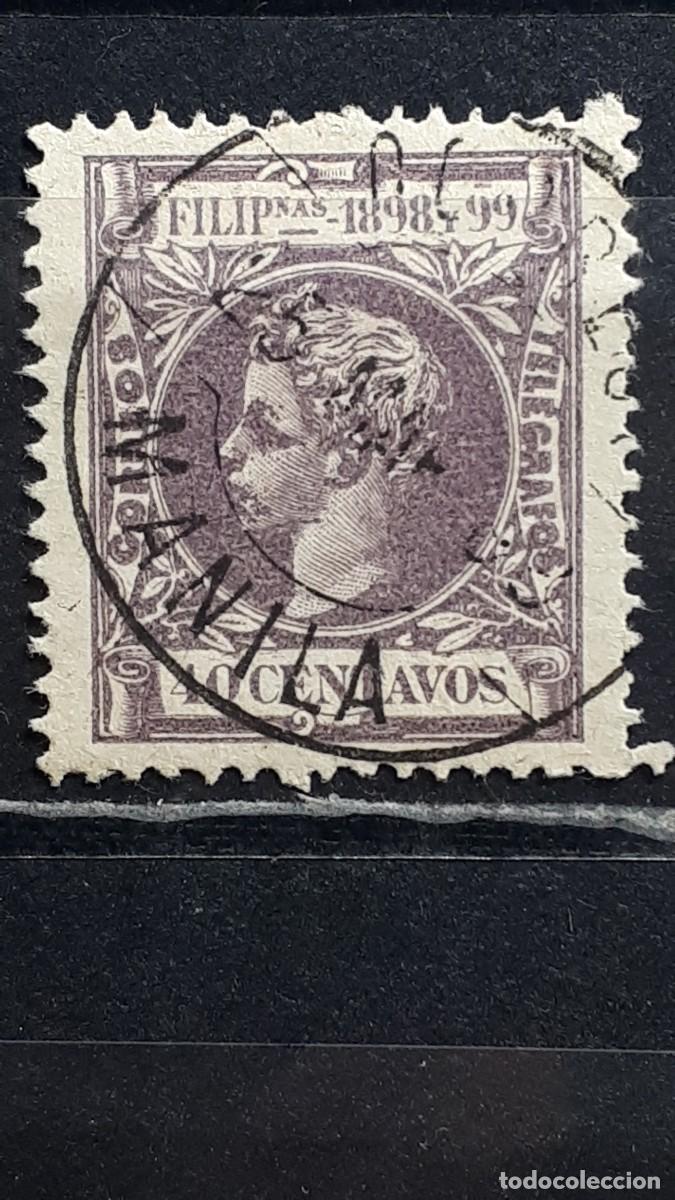 Sellos: FILIPINAS. A&Ntilde;O 1898. &deg;. EDIFIL 146.