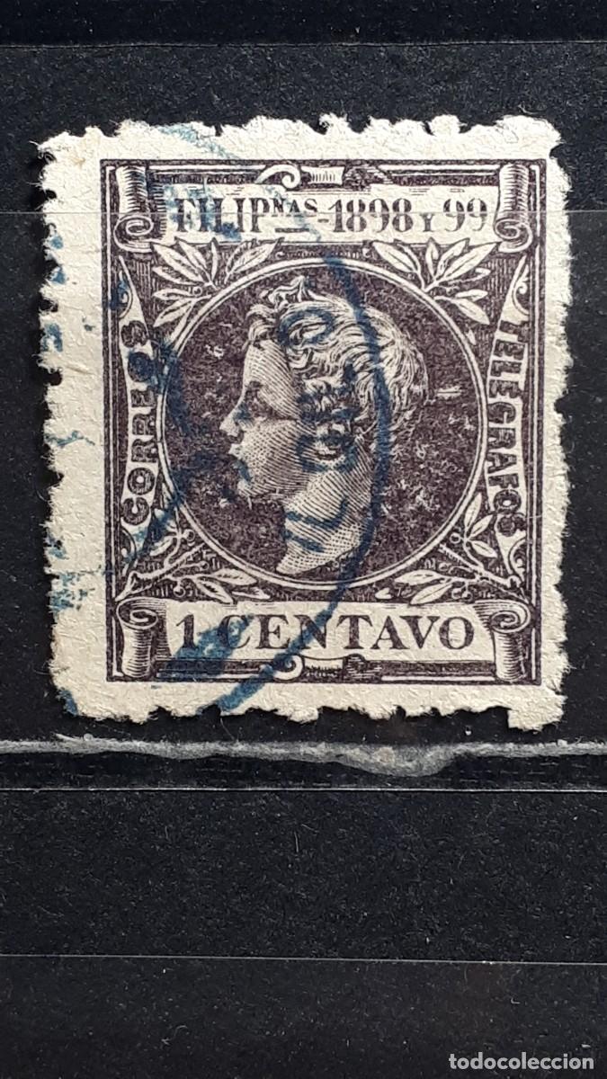 Sellos: FILIPINAS. A&Ntilde;O 1898. &deg;. EDIFIL 136