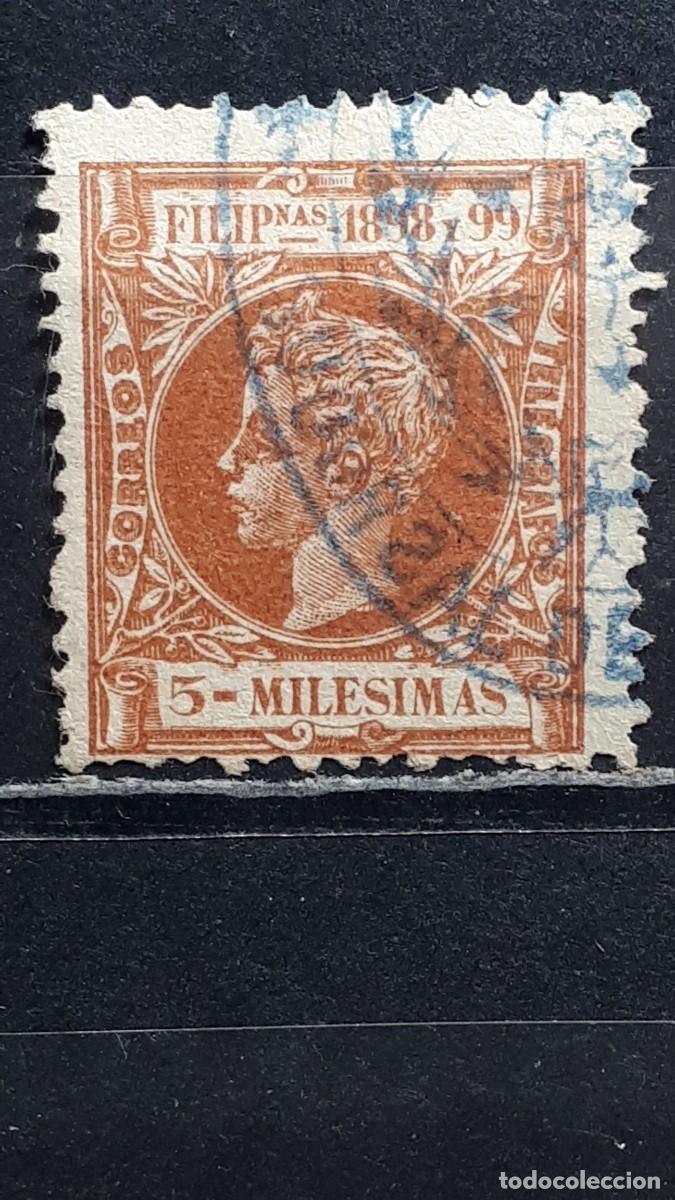 Sellos: FILIPINAS. A&Ntilde;O 1898. &deg;. EDIFIL 135.