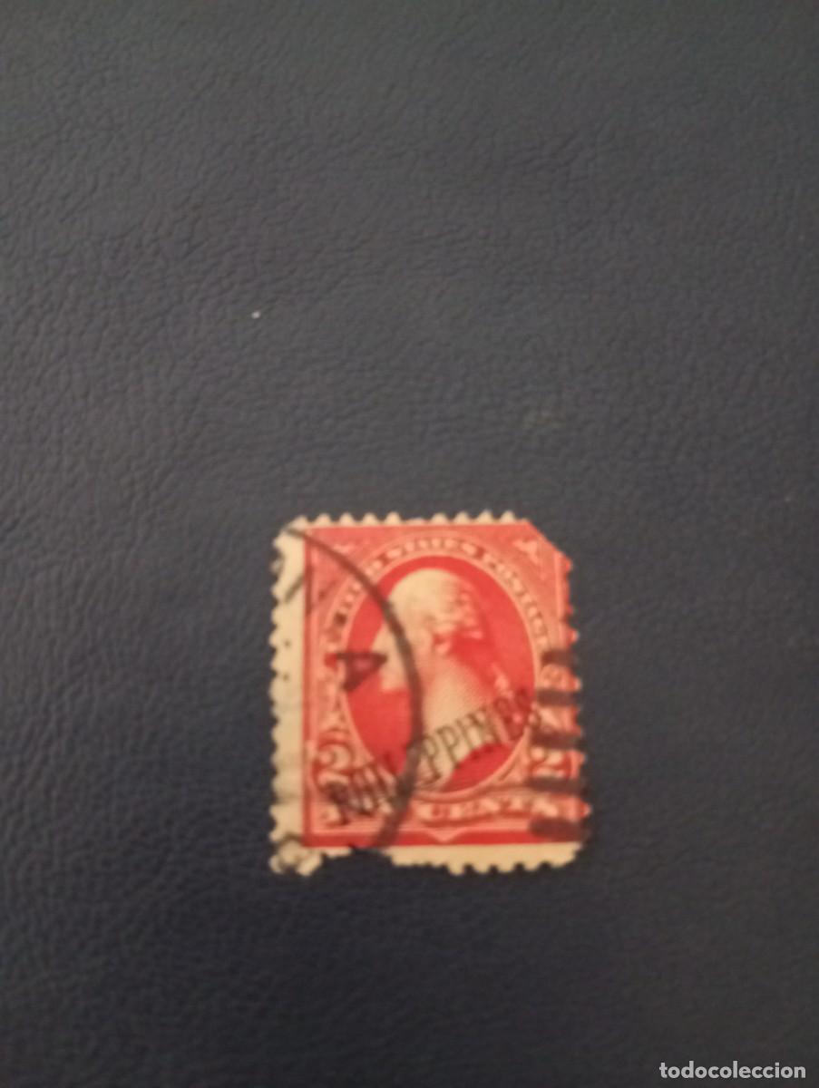 Sellos: FILIPINAS, 1898, WASHINGTON, SELLO USA CIN SOBRECARGA FHILIPPPINES