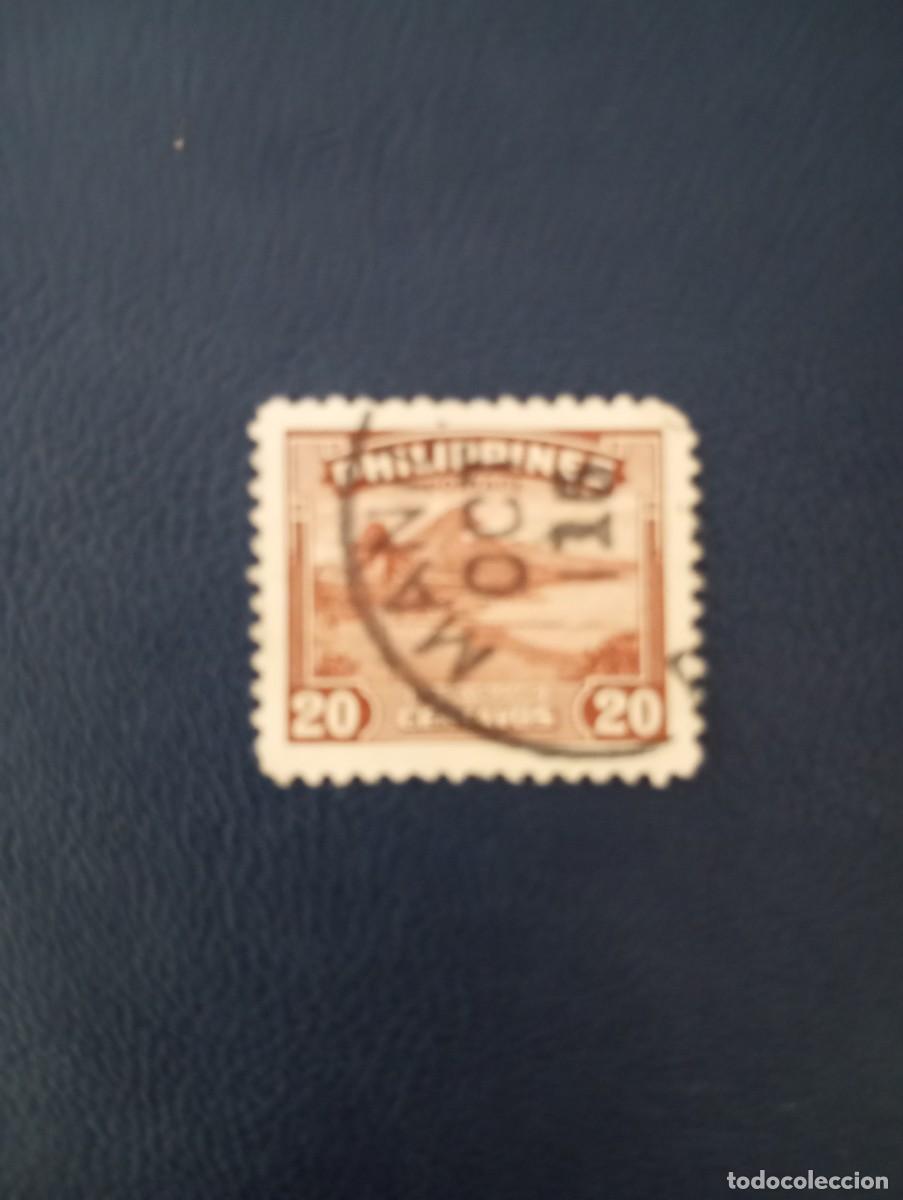 Sellos: FILIPINAS, 1947, PAISAJES, VOLCAN MAYOL