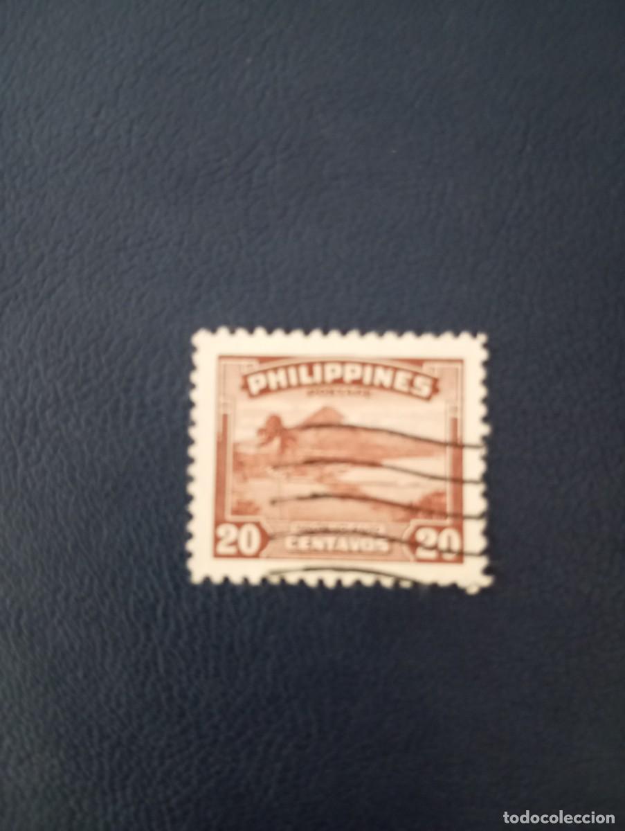Sellos: FILIPINAS, 1947, PAISAJES, VOLCAN MAYOL