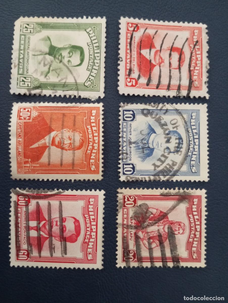 Sellos: FILIPINAS, 1952 , PERSONAJES