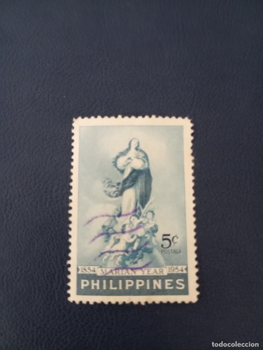 Sellos: FILIPINAS, 1954, A&Ntilde;O MARIANO