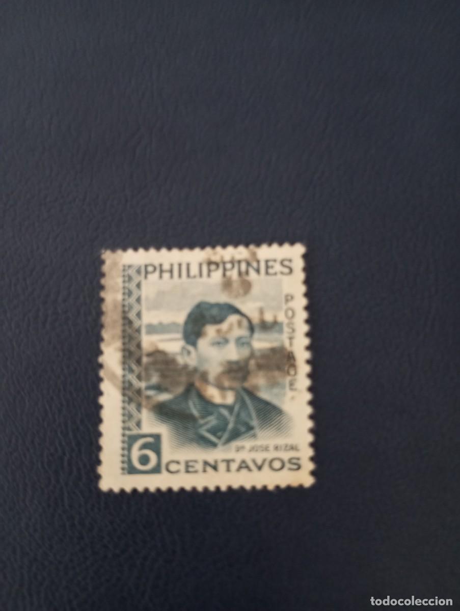 Sellos: FILIPINAS, 1959, JOS&Eacute; RIZAL