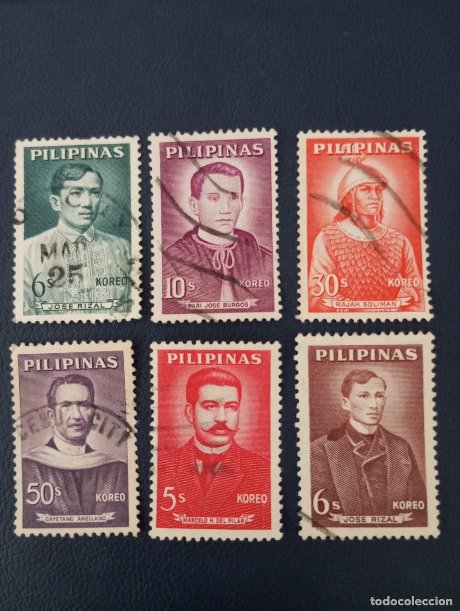 Sellos: FILIPINAS, 1969, PERSONAJES
