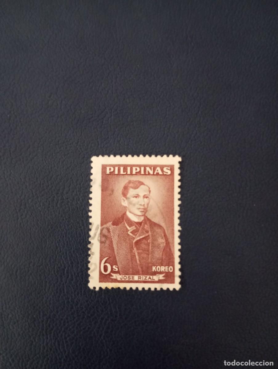 Sellos: FILIPINAS, 1969, PERSONAJES, JOS&Eacute; RIZAL