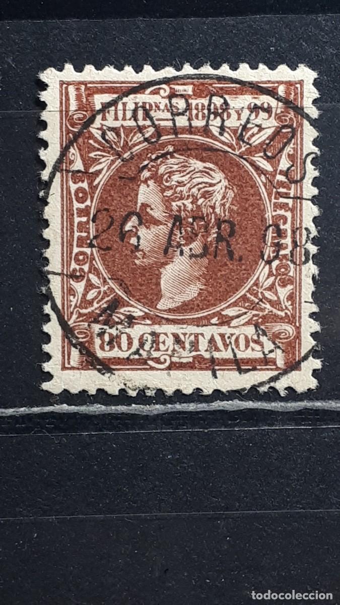 Sellos: FILIPINAS. A&Ntilde;O 1898. &deg;. EDIFIL 148.