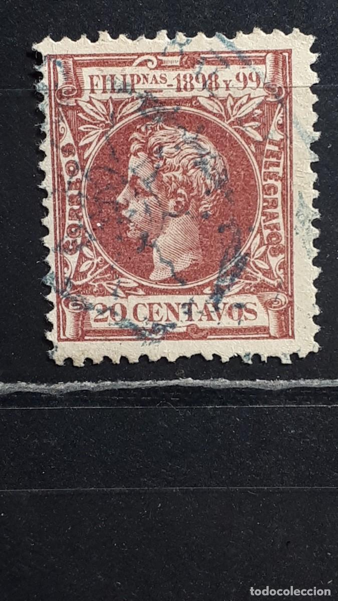 Sellos: FILIPINAS. A&Ntilde;O 1898. &deg;. EDIFIL 145