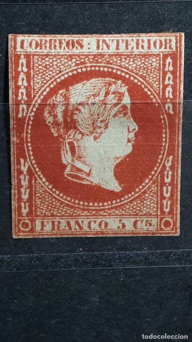 Sellos: FILIPINAS. A&Ntilde;O 1858. *. EDIFIL 7.