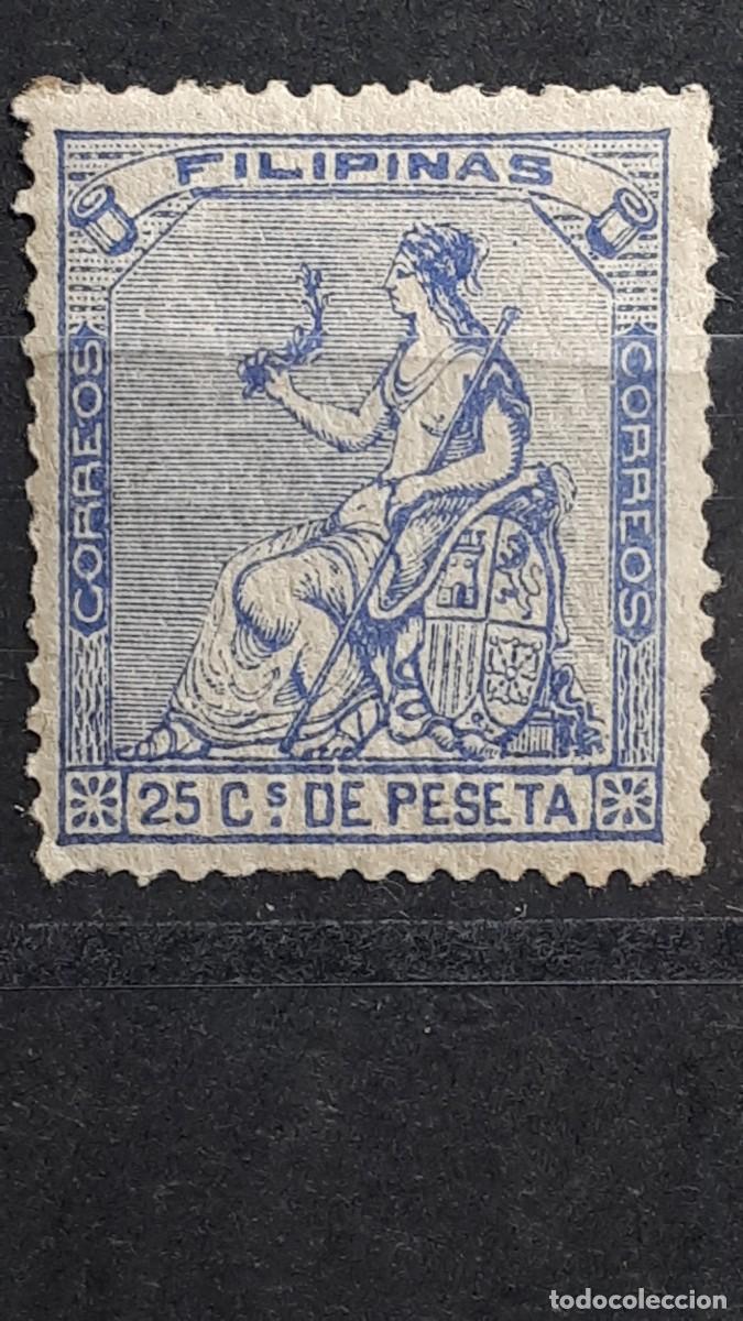 Sellos: FILIPINAS. A&Ntilde;O 1874. *. EDIFIL 31