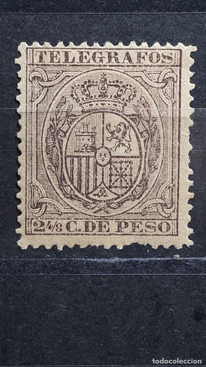 Sellos: FILIPINAS. A&Ntilde;O 1890. *. Edifil Telegrafos 26