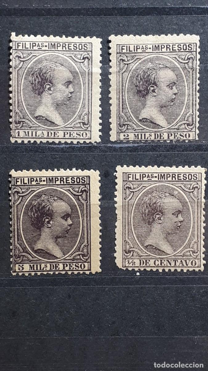 Sellos: FILIPINAS. A&Ntilde;O 1890. */(*). EDIFIL 76/9