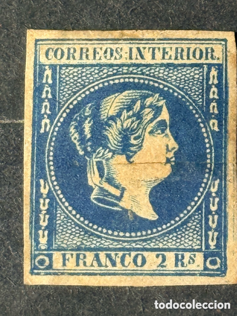 Sellos: Espa&ntilde;a. 1863. Isabel II. Filipinas. Edifil 14. Nuevo. Leer descripci&oacute;n.