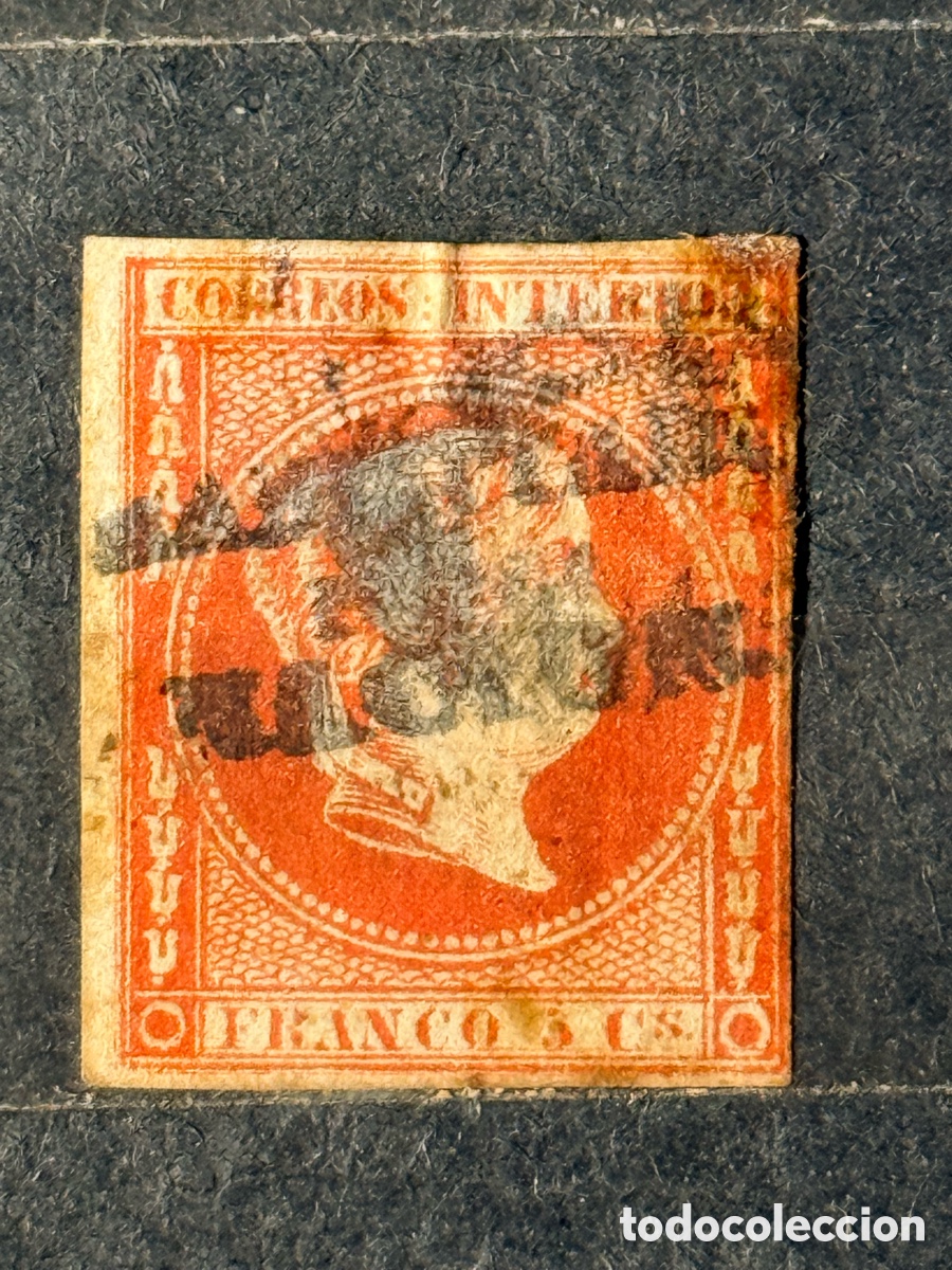 Selos: Espa&ntilde;a. 1864. Isabel II. Filipinas. Edifil 20H. Usado.