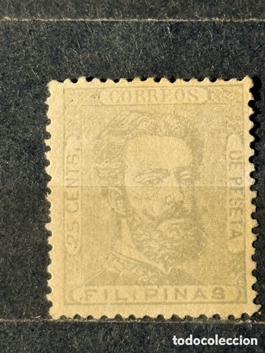 Sellos: Espa&ntilde;a. 1872. Amadeo de Saboya. Edifil 27. Nuevo sin goma