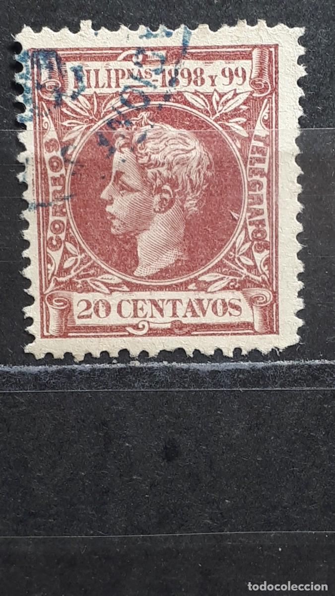 Sellos: FILIPINAS. A&Ntilde;O 1898. &deg;. EDIFIL 145