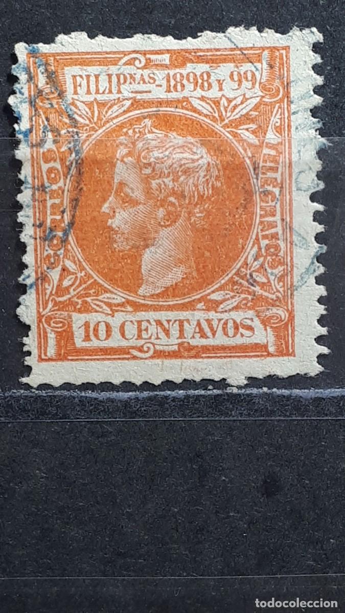 Sellos: FILIPINAS. A&Ntilde;O 1898. &deg;. EDIFIL 143. Bien CENTRADO.