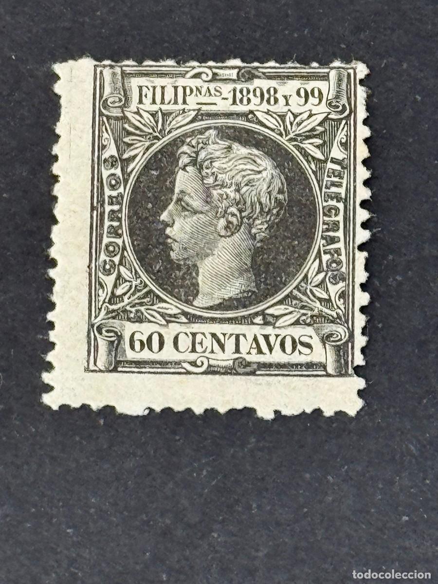 Sellos: Filipinas, Alfonso XIII, 1898, Edifil 147, nuevo con fijasellos