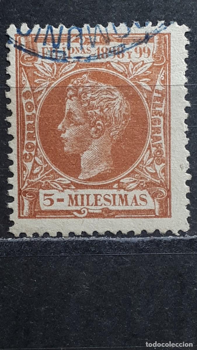 Sellos: FILIPINAS. A&Ntilde;O 1898. &deg;. EDIFIL 135.