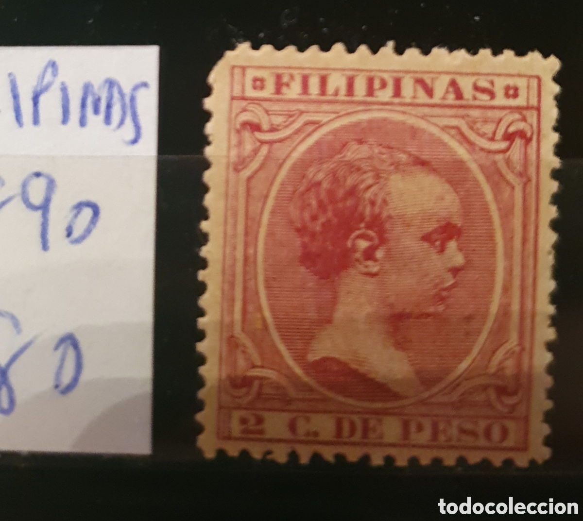 Stamps: FILIPINAS ESPA&Ntilde;A. CL&Aacute;SICO