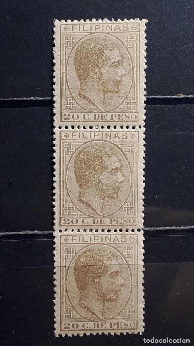 Sellos: FILIPINAS. A&Ntilde;O 1880. **. EDIFIL 65