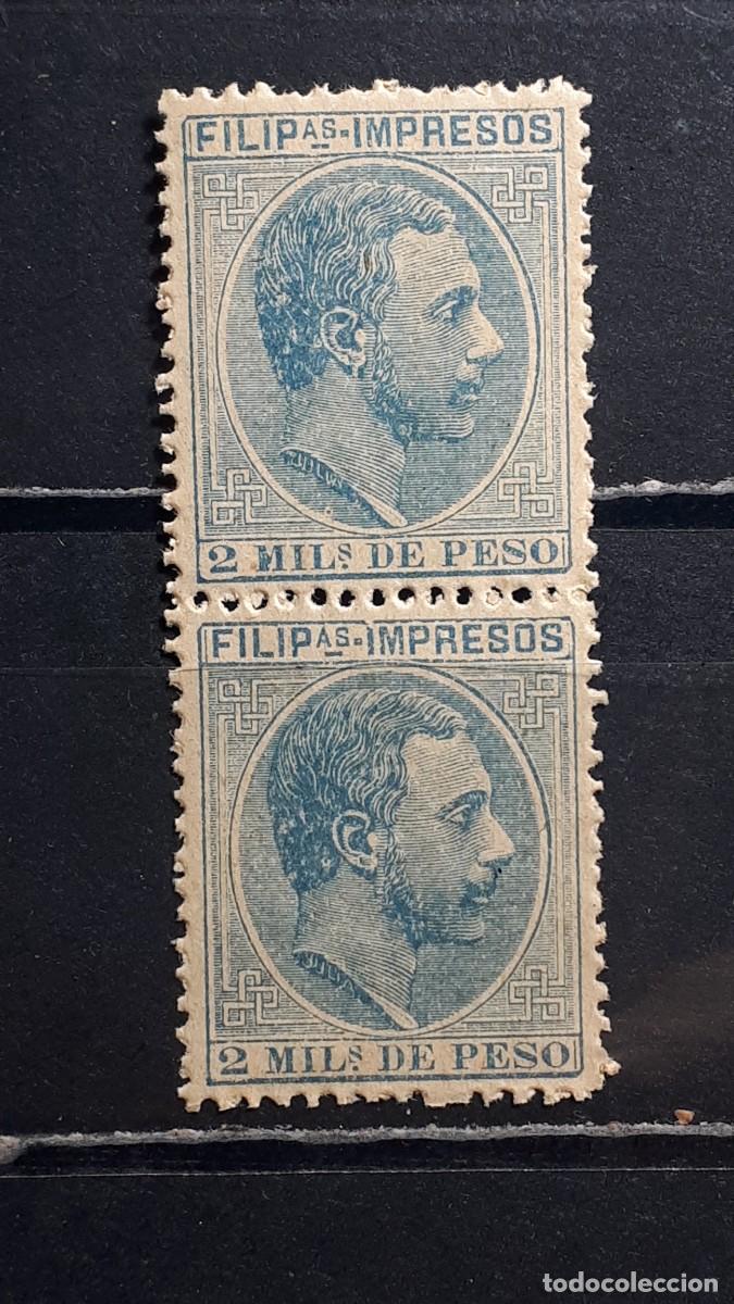 Sellos: FILIPINAS. A&Ntilde;O 1886. **. EDIFIL 68
