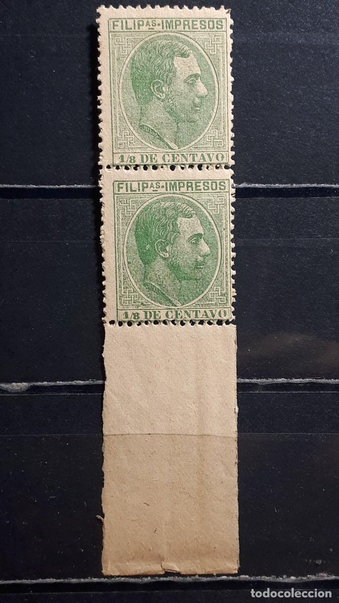 Sellos: FILIPINAS. A&Ntilde;O 1886. **. EDIFIL 70