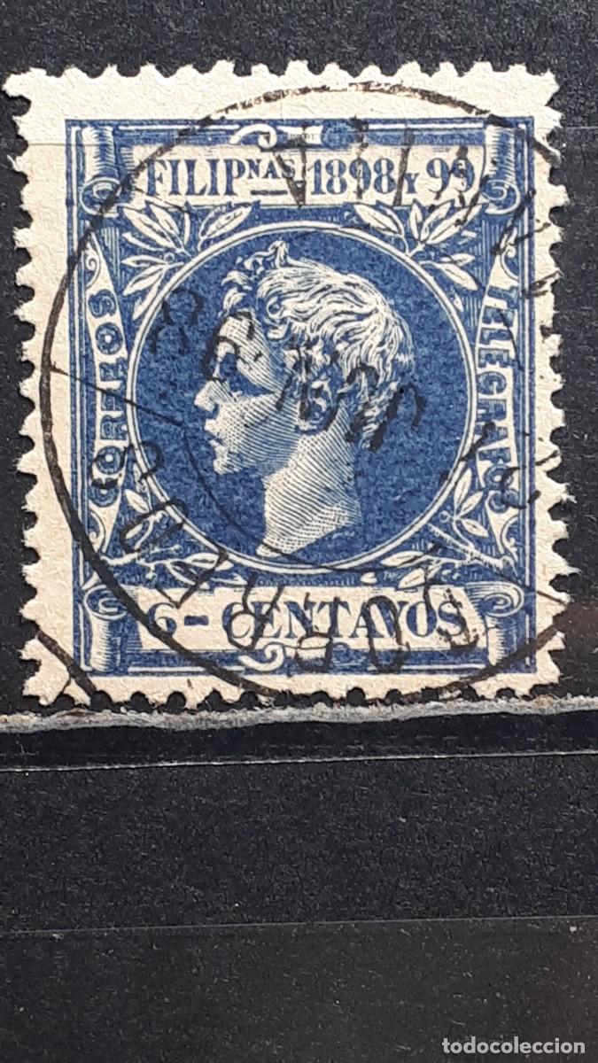 Sellos: FILIPINAS. A&Ntilde;O 1898. &deg;. EDIFIL 141