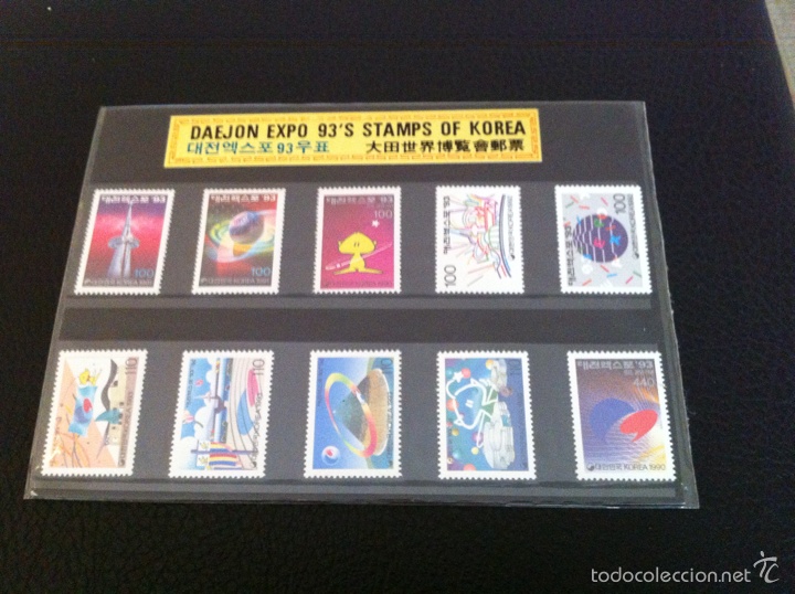 Sellos: Korea 10 sellos olimpiadas korea impecables - Foto 1