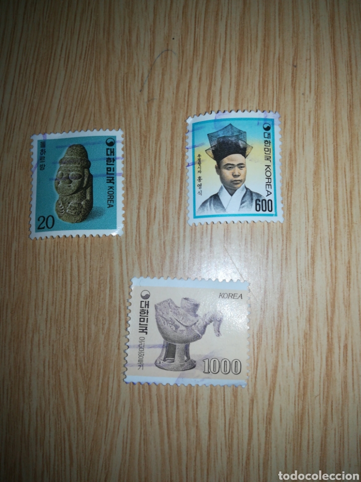 Sellos: Lote 3 sellos Korea Corea - Foto 1
