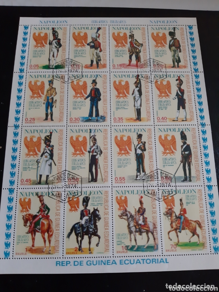 Sellos: 1974 Corea Korea Uniformados Napoleon - Foto 1