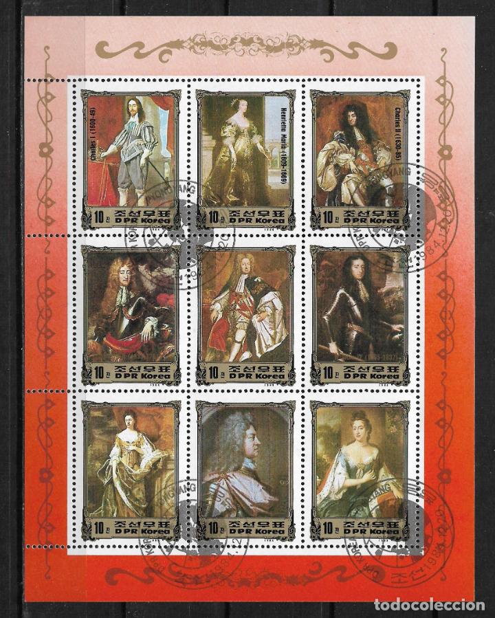 Sellos: COREA 1984 hoja bloque usado - 2 - Foto 1