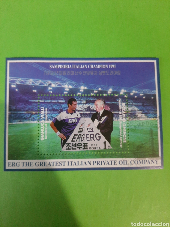 Sellos: Rep&uacute;blica Corea 1991 Futbol - Foto 1