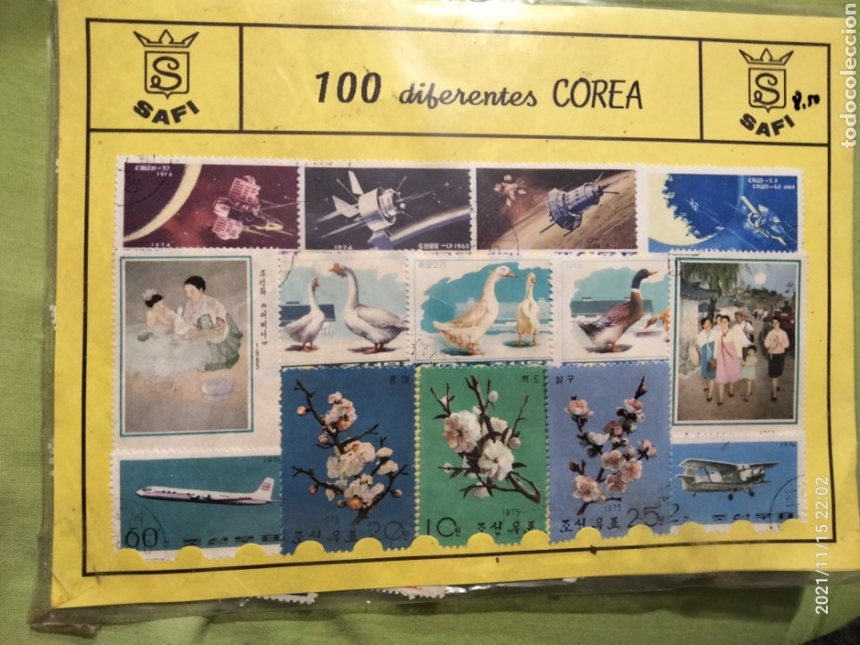 100 DIFERENTES COREA (Sellos - Extranjero - Asia - Corea)