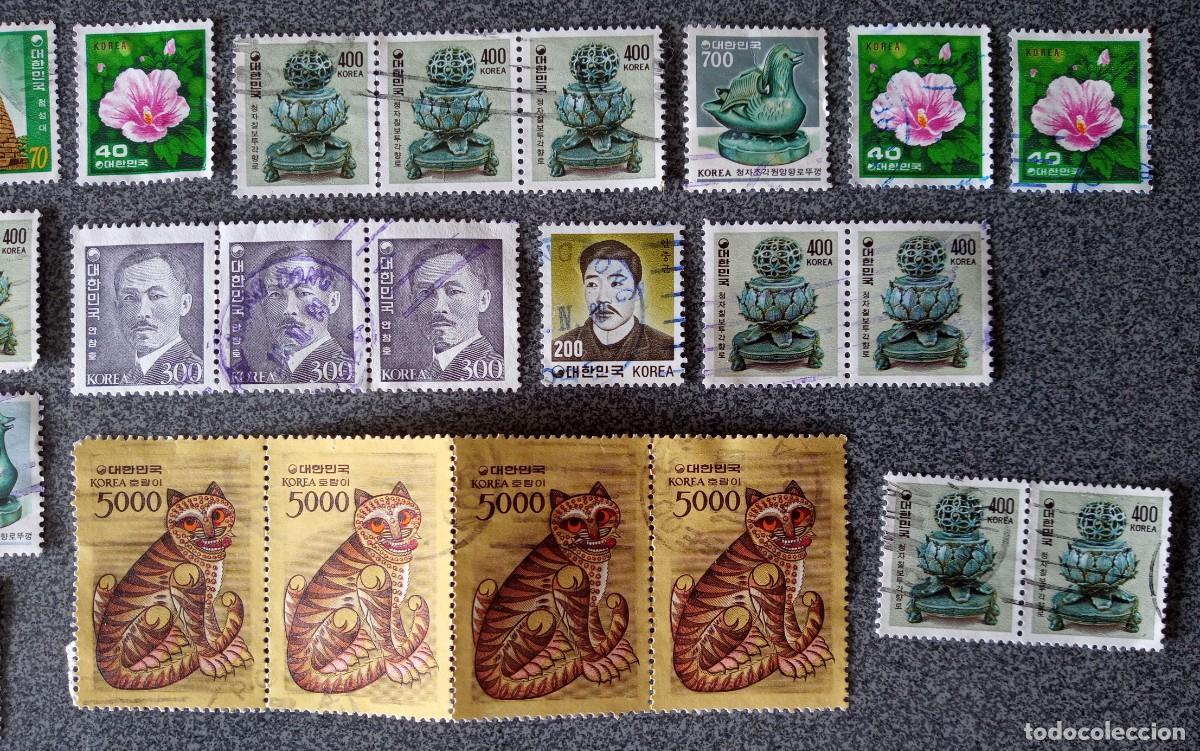 Sellos: Lote sellos Korea - Foto 3