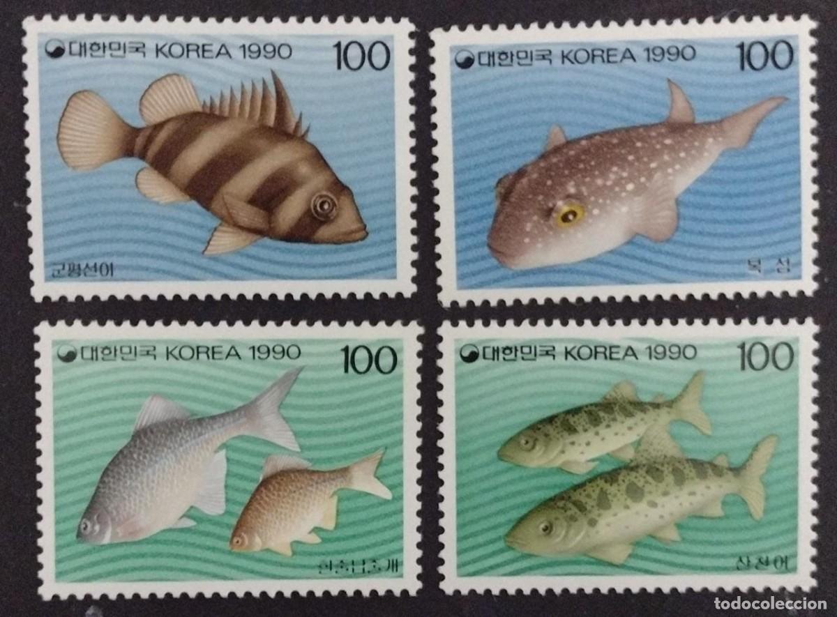 Sellos: BD) 1990, KOREA, WILDLIFE, FISH, MNH - Foto 1
