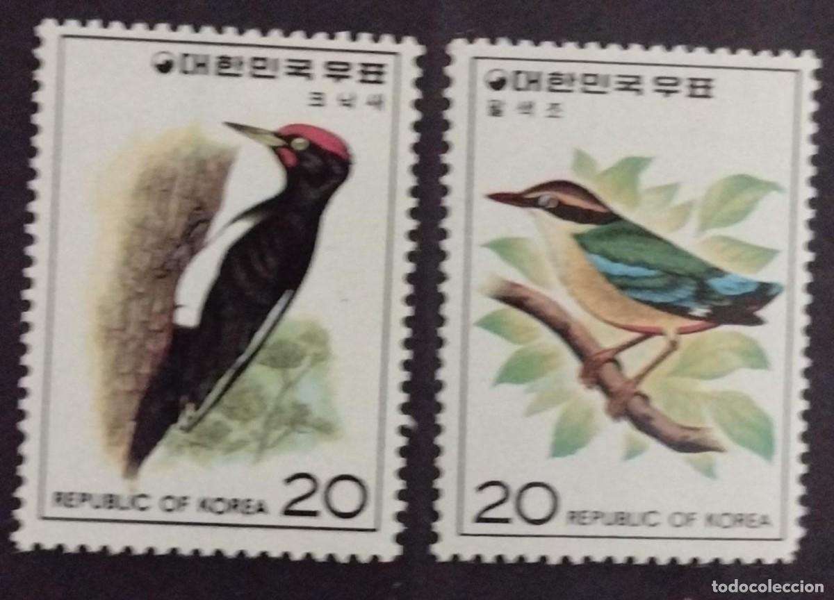 Sellos: BD)KOREA, WILDLIFE, BIRDS, MNH - Foto 1