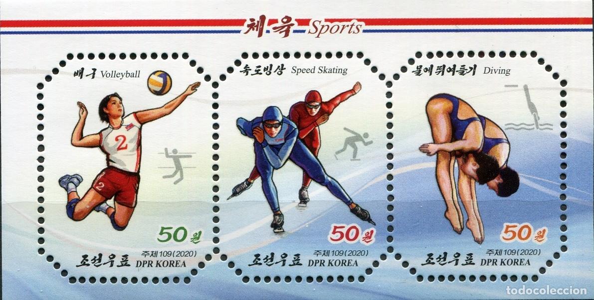 Sellos: RPDC 2020 Deporte Deporte MNH - Foto 1